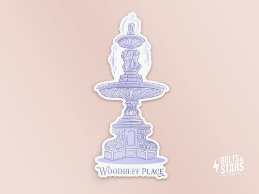 Woodruff Place, Indiana Sticker